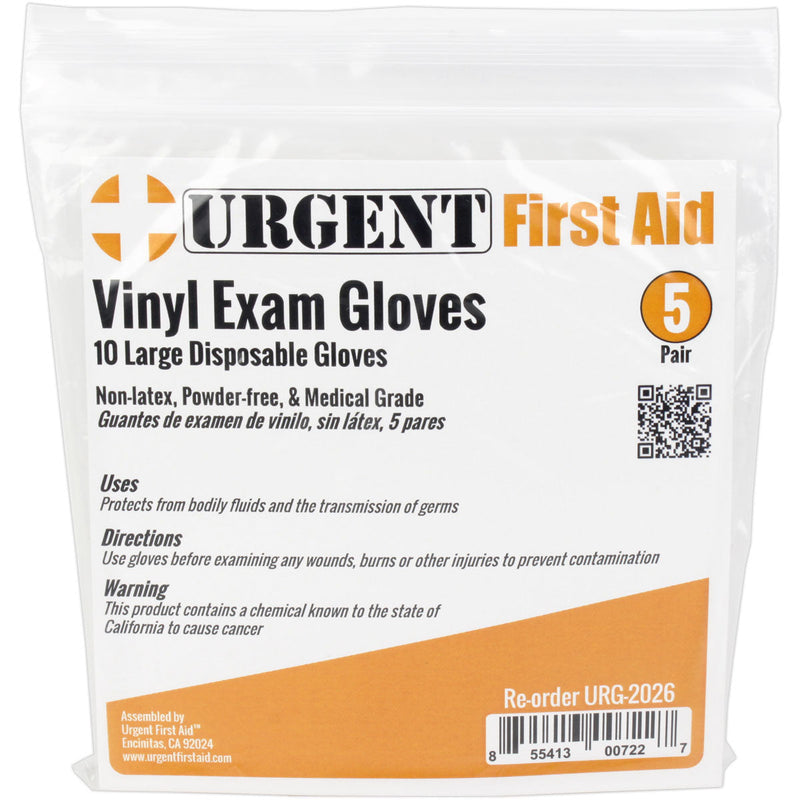 Load image into Gallery viewer, Disposable Gloves, Large, 5 Pair Per Bag
