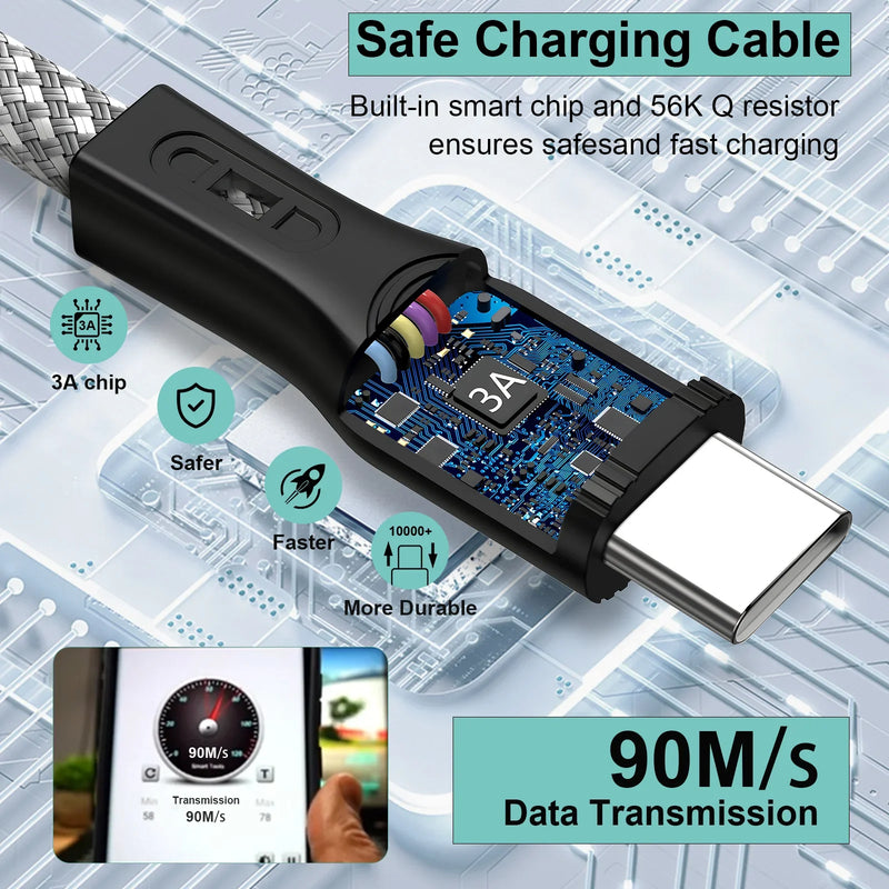Load image into Gallery viewer, USB-A to USB-C Magnetic Cable
