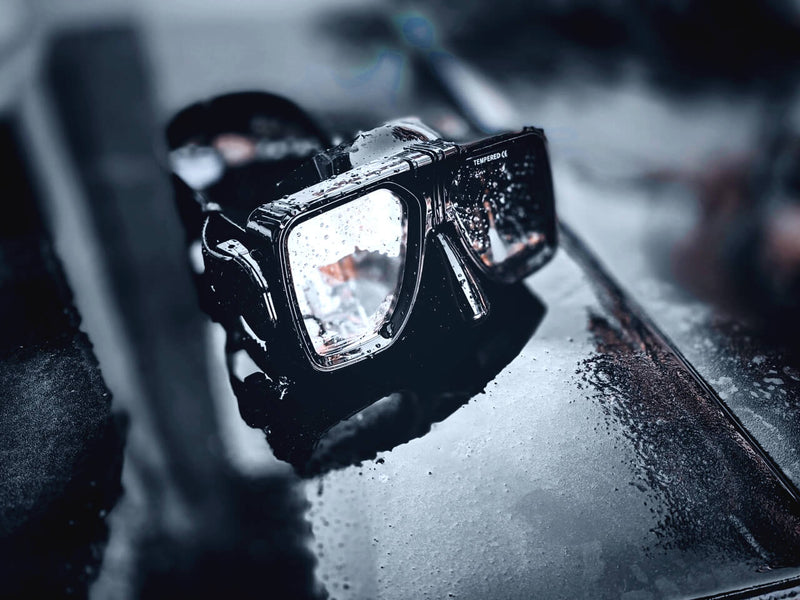 Load image into Gallery viewer, ATACLETE USCG Rescue Swimmer (AST) Twin Lens Dive Mask
