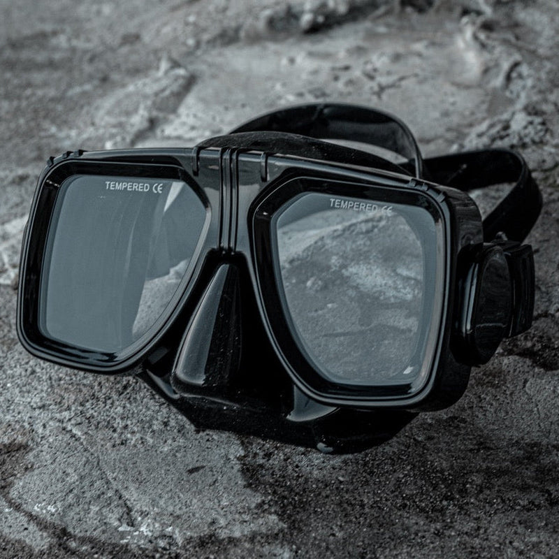 Load image into Gallery viewer, ATACLETE Rescue Swimmer (AST) Twin Lens Dive Mask
