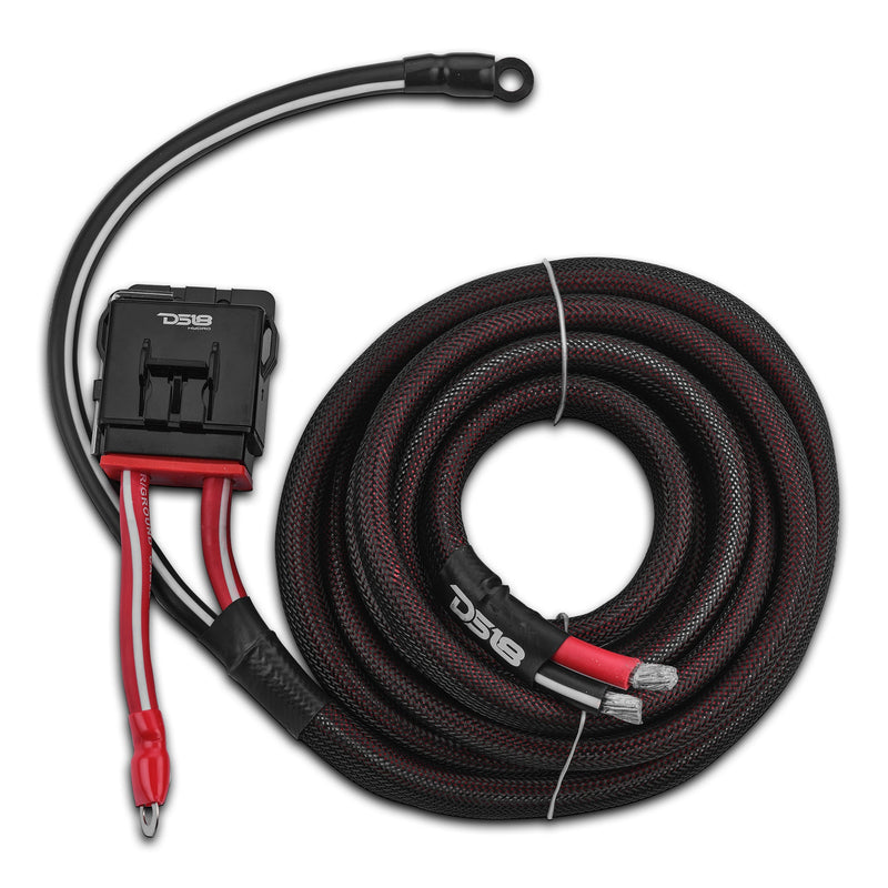 Load image into Gallery viewer, UTV 4-Gauge Power Harness Kit – 12ft Power &amp; Ground Cables with Water-Resistant Fuse Holder for 4-Door UTVs
