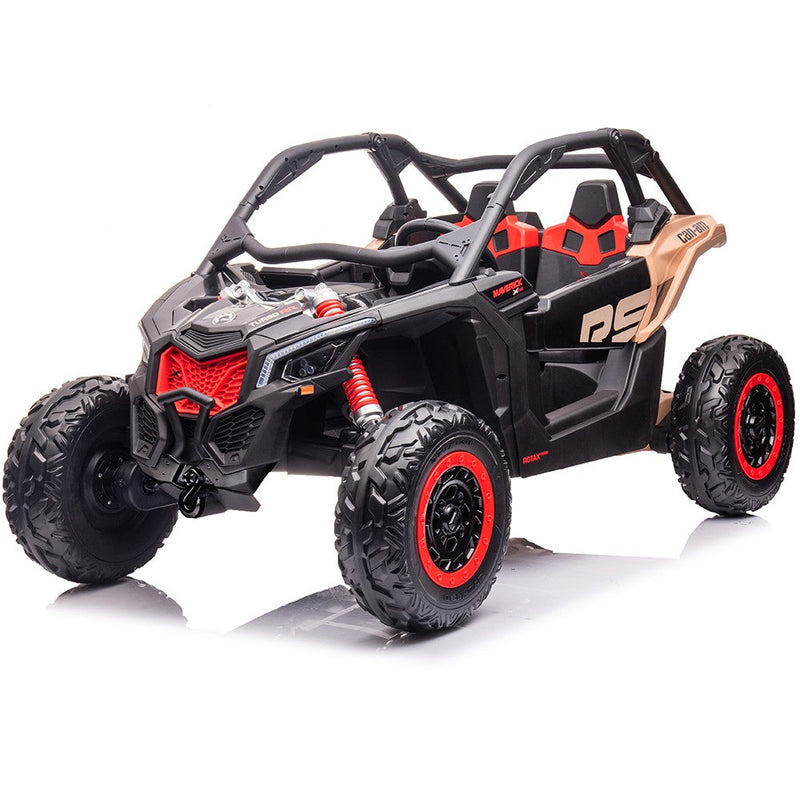 Load image into Gallery viewer, 4 Wheel Drive 2 Seater ATV Ride On UTV Quad Electric Buggy Truck W/Magic Cars® Parental Control
