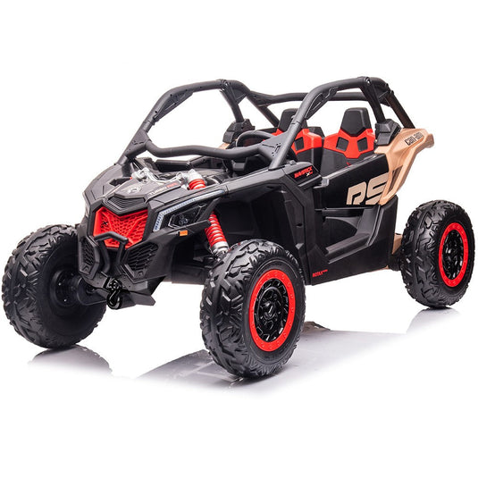 4 Wheel Drive 2 Seater ATV Ride On UTV Quad Electric Buggy Truck W/Magic Cars® Parental Control