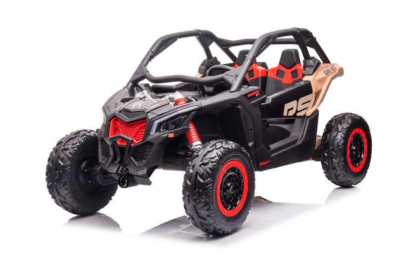 Load image into Gallery viewer, 4 Wheel Drive 2 Seater ATV Ride On UTV Quad Electric Buggy Truck W/Magic Cars® Parental Control
