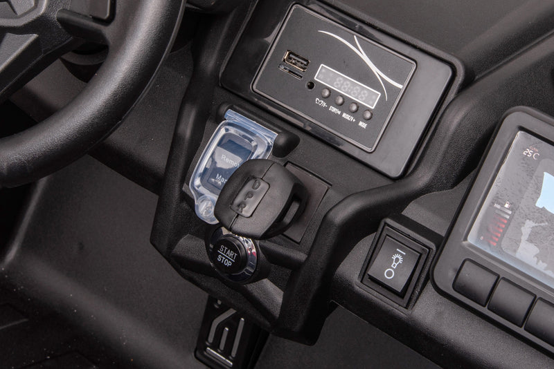 Load image into Gallery viewer, 4 Wheel Drive 2 Seater ATV Ride On UTV Quad Electric Buggy Truck W/Magic Cars® Parental Control
