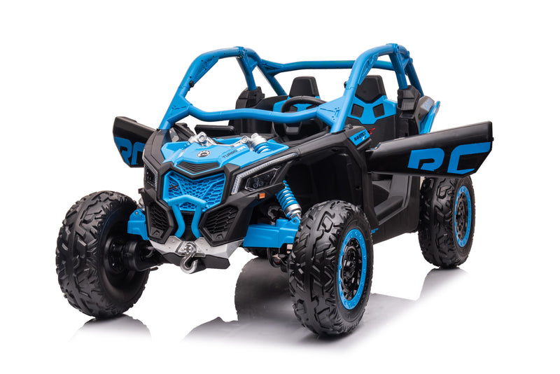 Load image into Gallery viewer, 4 Wheel Drive 2 Seater ATV Ride On UTV Quad Electric Buggy Truck W/Magic Cars® Parental Control
