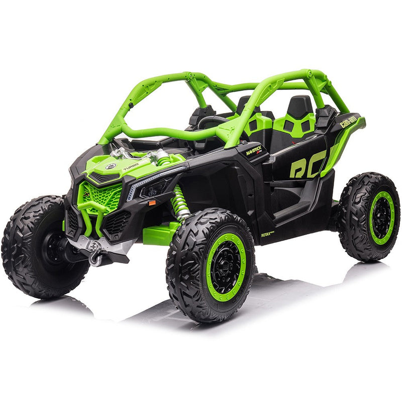 Load image into Gallery viewer, 4 Wheel Drive 2 Seater ATV Ride On UTV Quad Electric Buggy Truck W/Magic Cars® Parental Control
