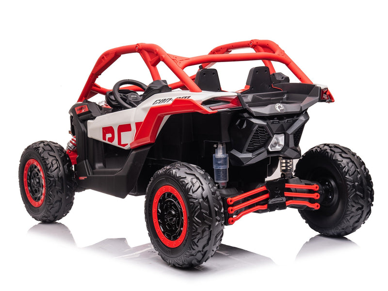 Load image into Gallery viewer, 4 Wheel Drive 2 Seater ATV Ride On UTV Quad Electric Buggy Truck W/Magic Cars® Parental Control

