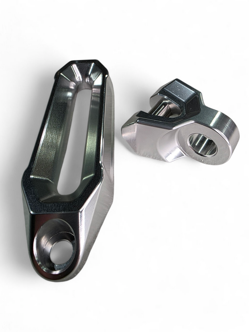 Load image into Gallery viewer, Winch Hawse Fairlead and Hook Combo (Clear)
