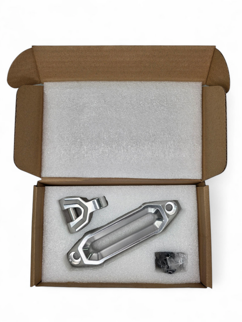 Load image into Gallery viewer, Winch Hawse Fairlead and Hook Combo (Clear)
