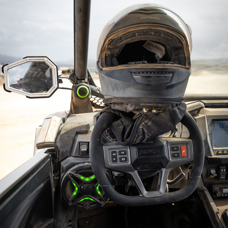 Load image into Gallery viewer, Universal 1" Cage-Pod Tweeters w/RGB Ring for UTV Audio Systems
