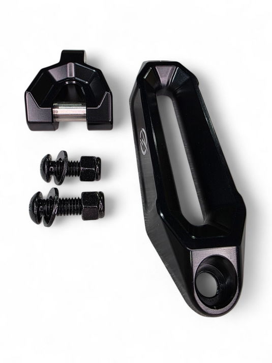 Elektric Offroad Designs UTV Winch Fairlead and Hook (Black)