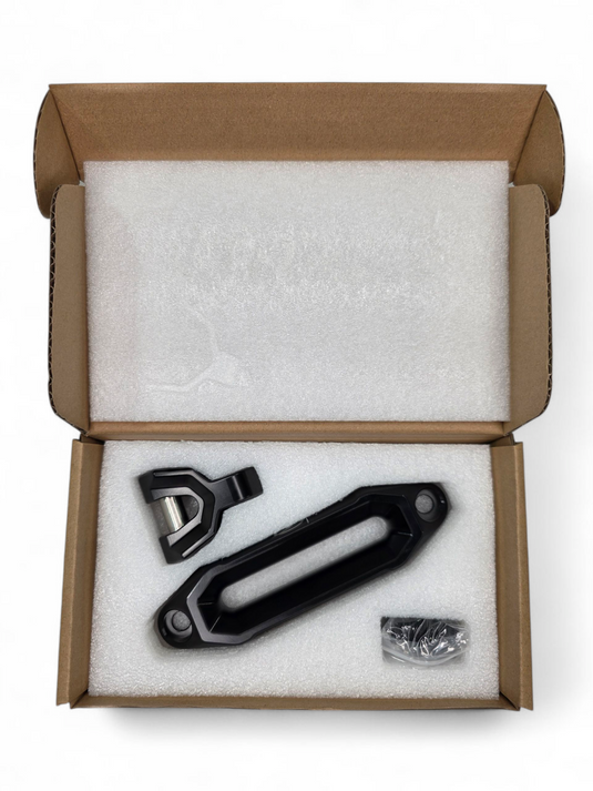 Elektric Offroad Designs UTV Winch Fairlead and Hook (Black)