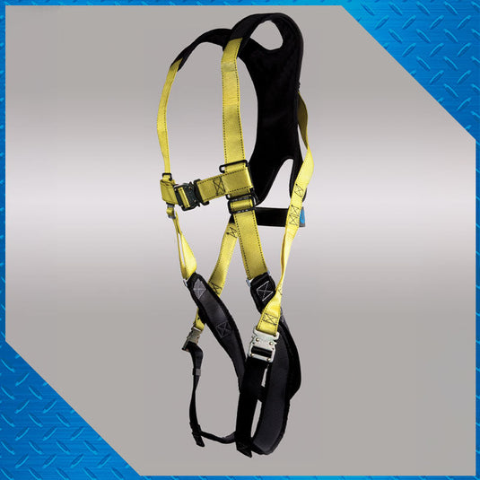 Full Body Harness w/ Quick Release, Padded Legs, and X-Pad