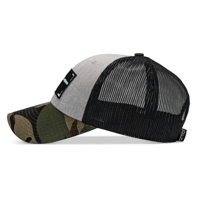 Load image into Gallery viewer, UZI PATCH MESH SNAPBACK HAT
