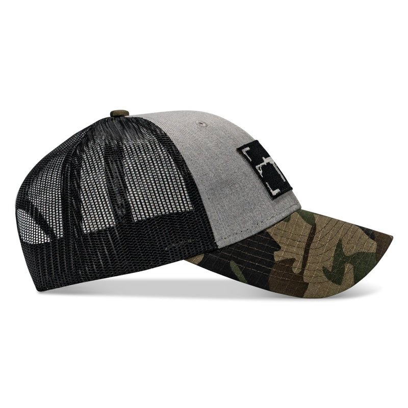 Load image into Gallery viewer, UZI PATCH MESH SNAPBACK HAT
