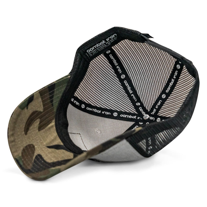 Load image into Gallery viewer, UZI PATCH MESH SNAPBACK HAT
