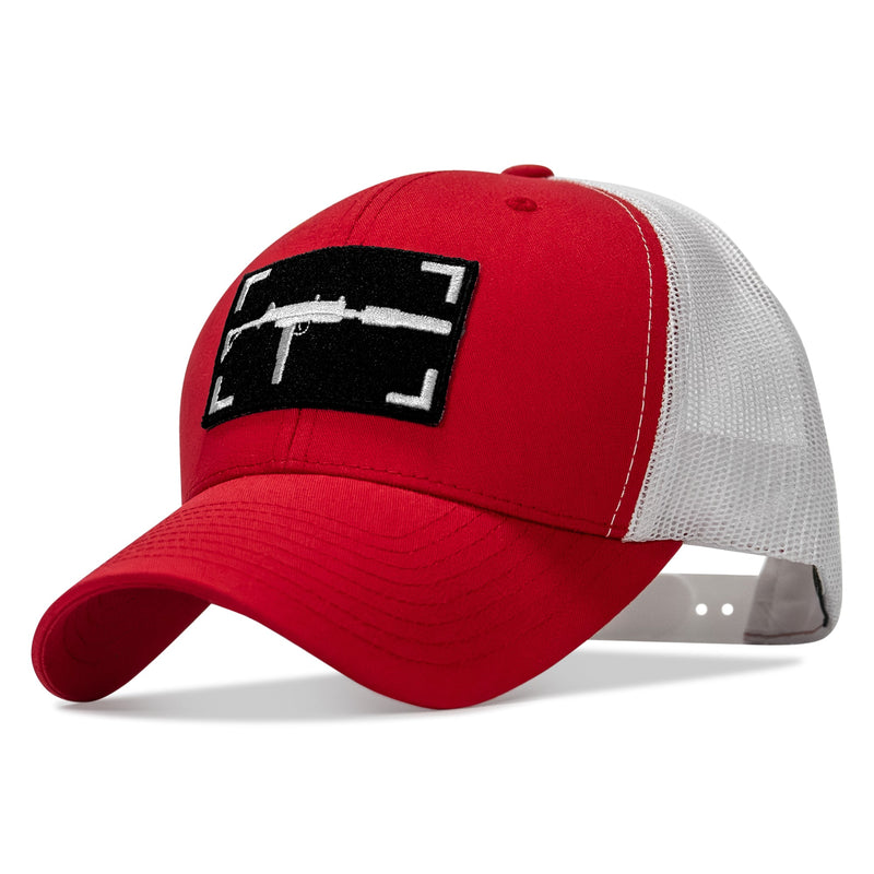 Load image into Gallery viewer, UZI PATCH MESH SNAPBACK HAT
