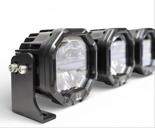 2 Light U-Con Interlocking Off Road LED Pod With Amber or White DRL Running Light
