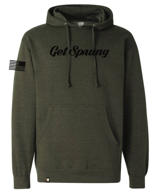 GET SPRUNG Military Drab Green Unisex Sweatshirt S-XXL