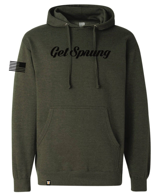 GET SPRUNG Military Drab Green Unisex Sweatshirt S-XXL