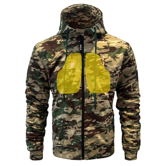Protective SoftShell Unisex Camouflage Hoodie - “Delta Four”