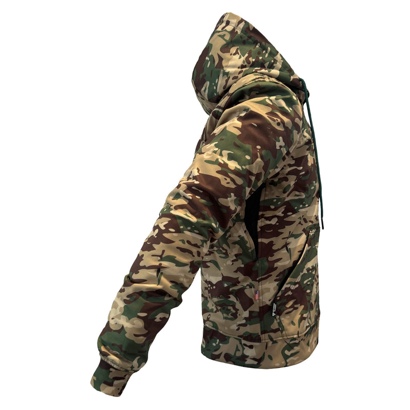Load image into Gallery viewer, Protective SoftShell Unisex Camouflage Hoodie - “Delta Four”
