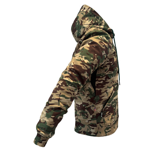 Protective SoftShell Unisex Camouflage Hoodie - “Delta Four”