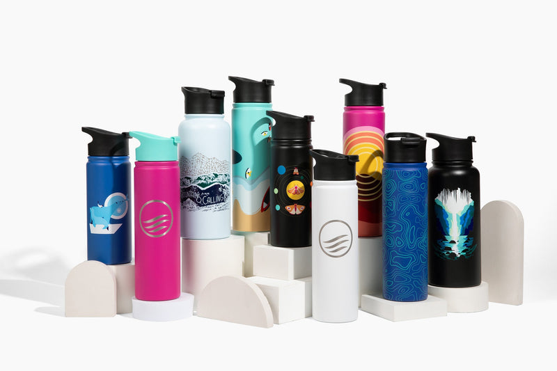Load image into Gallery viewer, Bottle - 18 Oz. Insulated Stainless Steel
