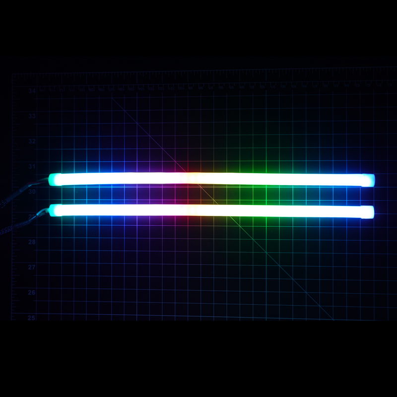 Load image into Gallery viewer, Universal Flexible Multicolor DRL Tube Strips | RGBW &amp; Flow Series
