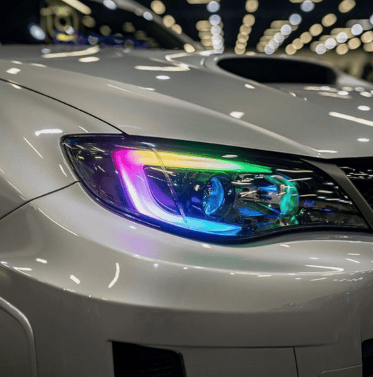 Universal Flexible Multicolor DRL Tube Strips | RGBW & Flow Series
