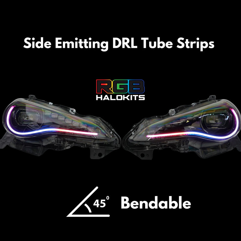 Load image into Gallery viewer, Universal Side Emitting Flexible DRL Diffused Strips | Multicolor
