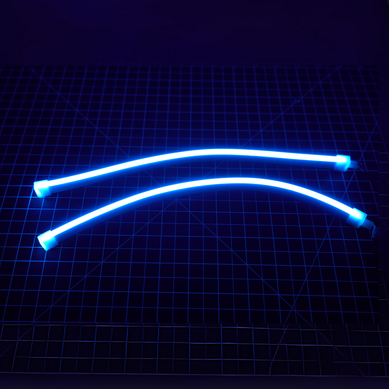 Load image into Gallery viewer, Universal Side Emitting Flexible DRL Diffused Strips | Multicolor
