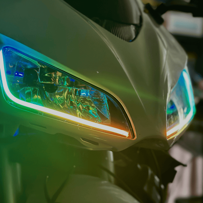 Load image into Gallery viewer, Universal Side Emitting Flexible DRL Diffused Strips | Multicolor
