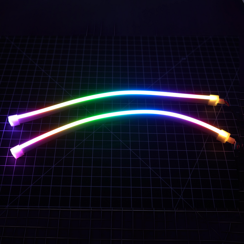 Load image into Gallery viewer, Universal Side Emitting Flexible DRL Diffused Strips | Multicolor
