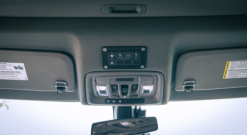 Load image into Gallery viewer, Universal UTV &amp; Truck Switch Panel Mount – Fits Auxbeam, GG Lighting, Infinite Offroad &amp; More
