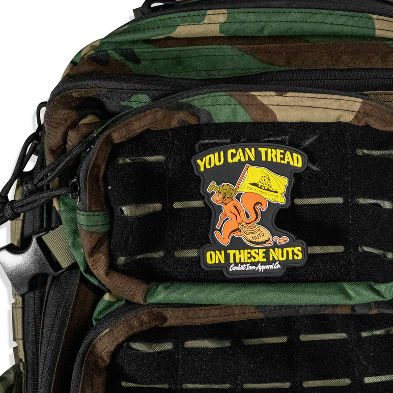 Load image into Gallery viewer, You Can Tread On These Nuts Tactical Squirrel PVC Patch

