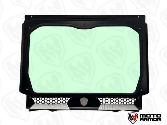 Moto Armor Pro R 4 Seat Full Glass Windshield