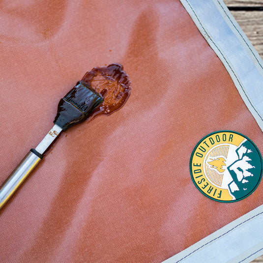 Ember Mat - Protect The Ground From Popping Embers or Dripping Grease