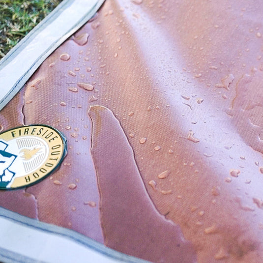 Ember Mat - Protect The Ground From Popping Embers or Dripping Grease