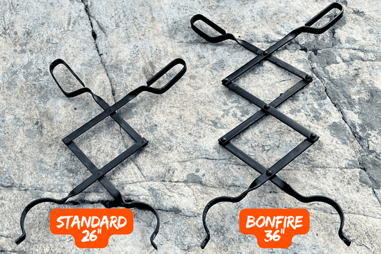 Grizzly Grabber Firewood Tongs: Easy Campfire Tending!