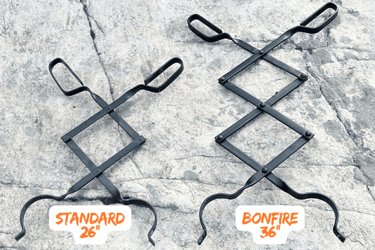 Grizzly Grabber Firewood Tongs: Easy Campfire Tending!