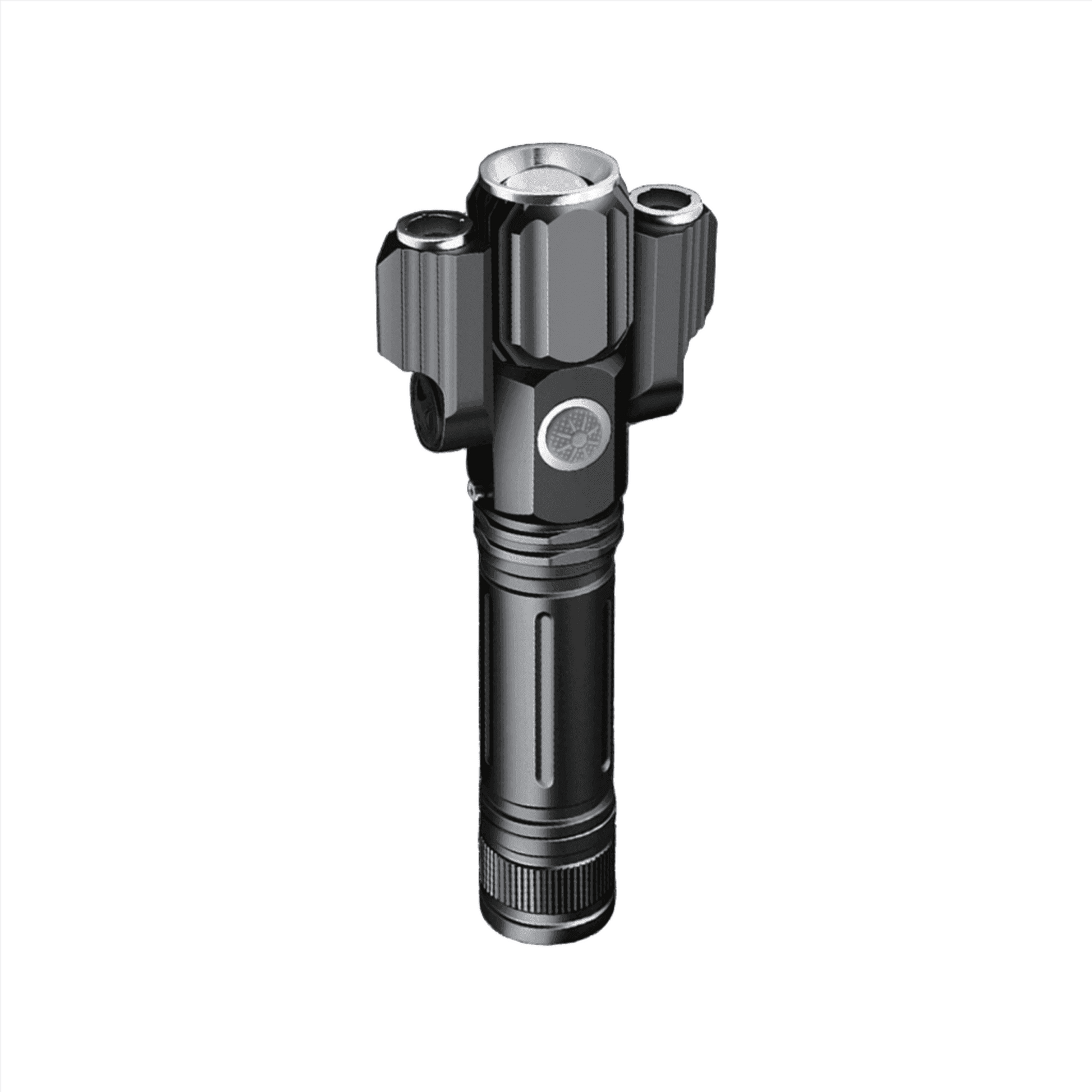 3 Head Zoomable Rechargeable LED Flashlight - Skoutley Outdoors LLC