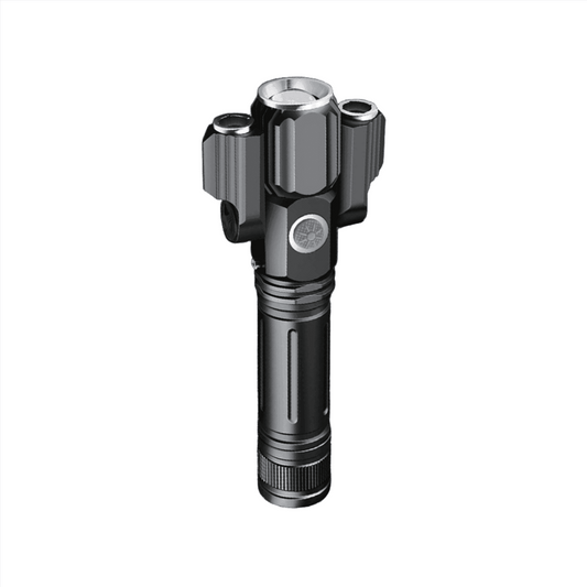 3 Head Zoomable Rechargeable LED Flashlight - Skoutley Outdoors LLC