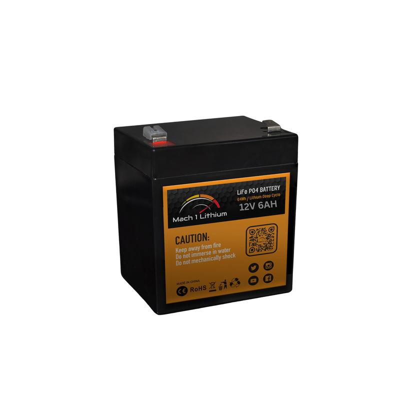 Load image into Gallery viewer, 12.8V 6AH LIFEP04 DEEP CYCLE BATTERY
