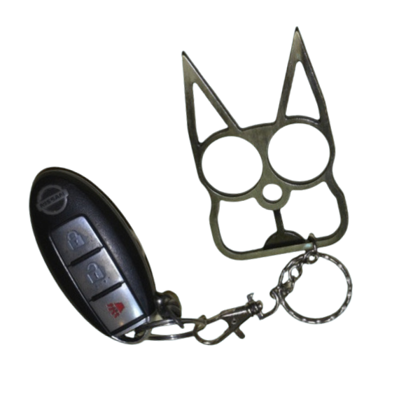 Load image into Gallery viewer, Fox Head Self Defense Keychain
