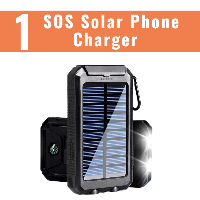 Load image into Gallery viewer, SOS Solar Phone Charger
