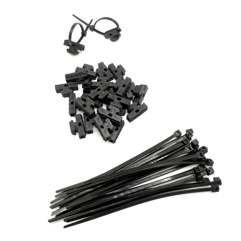 Load image into Gallery viewer, Aspire Wire Management Zip-Tie Holders for Roof Racks
