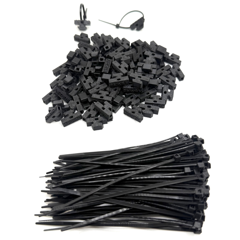 Load image into Gallery viewer, Aspire Wire Management Zip-Tie Holders for Roof Racks
