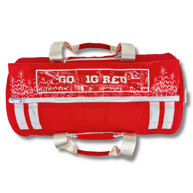 Load image into Gallery viewer, University of Nebraska Duffel Cooler

